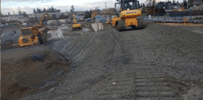 Offsite Water Main and Ramp building