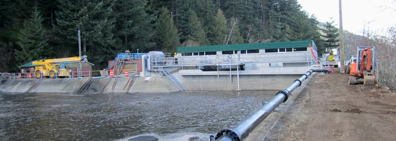 Waste Water Treatment Plant at Village of Harrison Hot Spring 